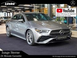 Lack mountaingrau Gebraucht 2024 Mercedes CLA200 AMG line Coupé | 34.900 € (Guter Preis)
