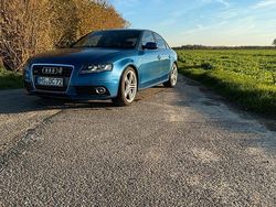 Blau Gebraucht 2009 Audi A4 S-Line Limousine | 7.800 € (Fairer Preis)