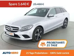 Iridiumsilber Gebraucht 2020 Mercedes C220 Avantgarde Kombi | 23.840 € (Superpreis)