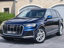 Blau Gebraucht 2021 Audi Q7 S-Line SUV | 47.900 € (Guter Preis)