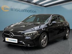 Schwarz Gebraucht 2024 Mercedes A200 AMG Limousine | 30.749 € (Fairer Preis)