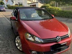 Rot Gebraucht 2011 VW Golf Cabriolet Basis Cabrio | 9.700 € (Fairer Preis)