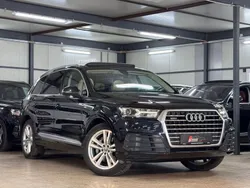 Schwarz Gebraucht 2018 Audi Q7 S-Line SUV | 27.890 € (Fairer Preis)