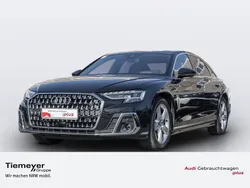 Mythosschwarz metallic Gebraucht 2023 Audi A8 Ambiente Limousine | 64.890 € (Superpreis)