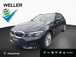 Schwarz Gebraucht 2021 BMW 320e Advantage Kombi | 27.450 € (Guter Preis)