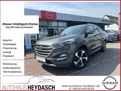 Braun Gebraucht 2017 Hyundai Tucson Premium SUV | 17.985 € (Fairer Preis)