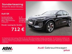 Mythosschwarz metallic Gebraucht 2024 Audi Q6 e-tron S-Line SUV | 69.930 € (Fairer Preis)