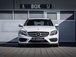 Polarweiss Gebraucht 2016 Mercedes C250 AMG line Limousine | 28.999 € (Teuer)