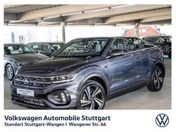 Rauchgrau metallic/schwarz Gebraucht 2022 VW T-Roc Cabriolet R-line Cabrio | 27.930 € (Guter Preis)