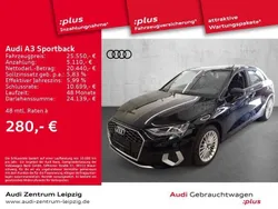 Schwarz Gebraucht 2022 Audi A3 Sportback Limousine | 25.550 € (Superpreis)