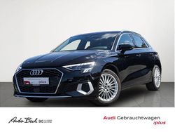 Schwarz (brillantschwarz) Gebraucht 2023 Audi A3 Sportback Advanced Plus Limousine | 21.370 € (Guter Preis)