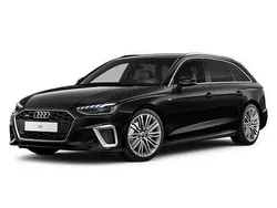 Mythosschwarz metallic Gebraucht 2024 Audi A4 S-Line Kombi | 44.650 € (Teuer)