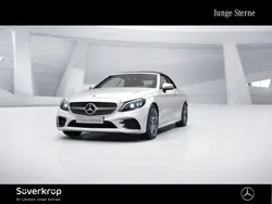 Unilack polarweiß Gebraucht 2019 Mercedes C200 AMG Cabrio | 34.880 € (Fairer Preis)