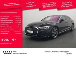 Mythosschwarz metallic Gebraucht 2022 Audi A8 Ambiente Limousine | 67.980 € (Teuer)
