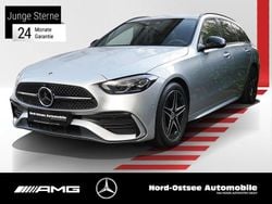 Metalliclack hightechsilber Gebraucht 2024 Mercedes C300 AMG Kombi | 42.490 € (Guter Preis)
