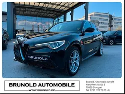 Schwarz Gebraucht 2021 Alfa Romeo Stelvio Lusso SUV | 36.900 € (Fairer Preis)