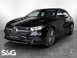 Unilack nachtschwarz Gebraucht 2022 Mercedes A250 AMG Limousine | 30.490 € (Fairer Preis)
