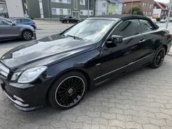 Obsidianschwarz Gebraucht 2012 Mercedes E250 AMG line Cabrio | 22.500 € (Teuer)