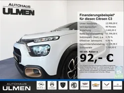 Weiss Gebraucht 2023 Citroën C3 PureTech Kleinwagen | 12.999 € (Fairer Preis)