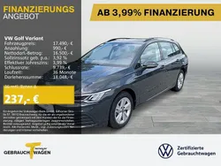 Grau Gebraucht 2021 VW Golf VIII Life Kombi | 17.490 € (Guter Preis)
