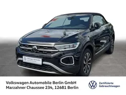Deep black perleffekt schwarz Gebraucht 2022 VW T-Roc Cabriolet Style Cabrio | 27.930 € (Fairer Preis)