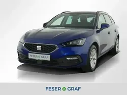 Mystery blau metallic Gebraucht 2021 Seat Leon Kombi | 17.880 € (Guter Preis)