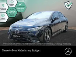 Schwarz Gebraucht 2024 Mercedes EQE300 Advanced Limousine | 44.990 € (Fairer Preis)