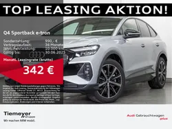 Silber Gebraucht 2024 Audi Q4 e-tron Advanced SUV | 46.640 € (Superpreis)