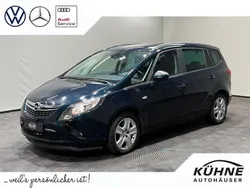 Smaragd gruen (mi) Gebraucht 2015 Opel Zafira Tourer Edition Van / Kleinbus | 8.900 € (Guter Preis)