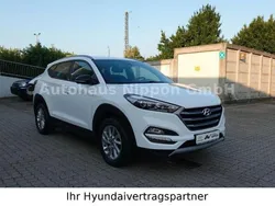 Polar white / sol Gebraucht 2018 Hyundai Tucson Passion SUV | 16.985 € (Fairer Preis)