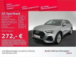 Silber Gebraucht 2023 Audi Q3 Sportback Performance SUV | 32.993 € (Fairer Preis)
