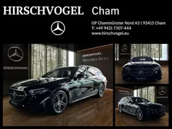 Metalliclack obsidianschwarz Gebraucht 2024 Mercedes E300 AMG line Kombi | 50.870 € (Superpreis)
