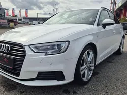 Weiß Gebraucht 2019 Audi A3 Sportback S-Line Limousine | 18.299 € (Guter Preis)