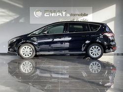 Schwarz (iridiumschwarz metallic) Gebraucht 2017 Ford S-MAX Titanium Van / Kleinbus | 20.989 € (Teuer)