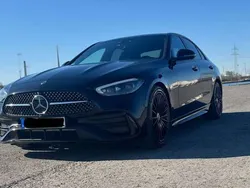 Schwarz Gebraucht 2022 Mercedes C300 AMG line Limousine | 46.500 € (Teuer)