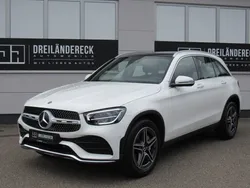 Weiß Gebraucht 2019 Mercedes GLC220 AMG line SUV | 39.980 € (Etwas zu teuer)