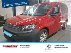 Kirschrot Gebraucht 2023 VW Caddy Van / Kleinbus | 23.680 € (Fairer Preis)