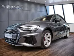 Grau Gebraucht 2021 Audi A3 Sportback e-tron S-Line Limousine | 23.650 € (Guter Preis)