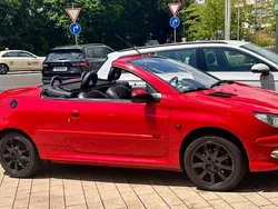 Rot Gebraucht 2005 Peugeot 206 CC Platinum Cabrio | 2.950 € (Etwas zu teuer)