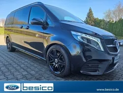 Schwarz Gebraucht 2021 Mercedes V300 Edition Van / Kleinbus | 39.990 €