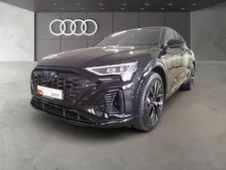 Mythosschwarz metallic Gebraucht 2023 Audi Q8 e-tron S-Line SUV | 48.850 € (Superpreis)