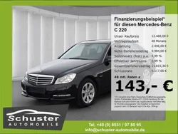 Schwarz Gebraucht 2012 Mercedes C220 Classic Limousine | 12.480 € (Etwas zu teuer)