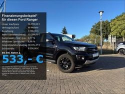 Schwarz Gebraucht 2022 Ford Ranger Wildtrack Abholung | 36.999 € (Guter Preis)