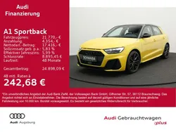 Pythongelb metallic/mythosschw Gebraucht 2021 Audi A1 S-Line Kleinwagen | 21.770 € (Fairer Preis)