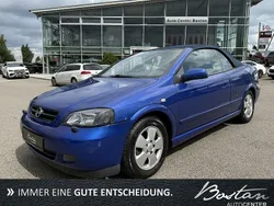 Blau metallic Gebraucht 2003 Opel Astra Cabriolet Cabrio | 5.900 €