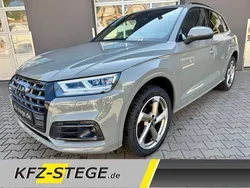 Grau Gebraucht 2019 Audi Q5 S-Line SUV | 37.790 € (Etwas zu teuer)