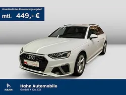 Gletscherweiß metallic Gebraucht 2024 Audi A4 S-Line Kombi | 32.890 € (Superpreis)