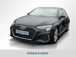 Mythosschwarz metallic Gebraucht 2023 Audi A3 S-Line Limousine | 30.440 € (Fairer Preis)