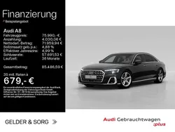 Mythosschwarz metallic Gebraucht 2024 Audi A8L Sport Limousine | 75.990 €