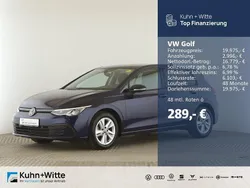 Atlantic blue metallic Gebraucht 2020 VW Golf VIII Life Limousine | 19.975 € (Guter Preis)